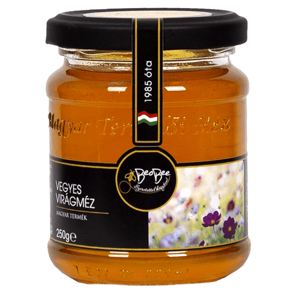 Vegyes Virágméz 250g - Selymes ízű, kellemes aromájú, közkedvelt méz