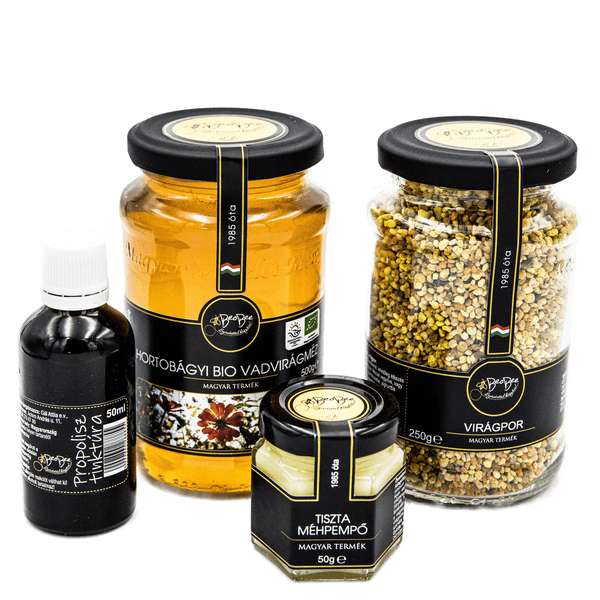 Immunerősítő Csomag - Erősítse az egész család immunrendszerét a méz és méhészeti termékeink erejével!