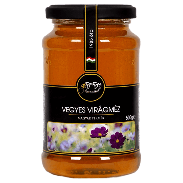Vegyes Virágméz 500g - Selymes ízű, kellemes aromájú, közkedvelt méz
